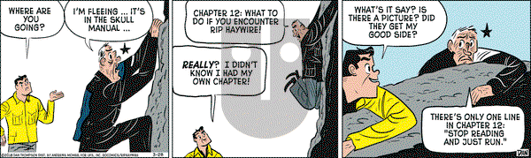 Rip Haywire on Wednesday March 28, 2018 Comic Strip