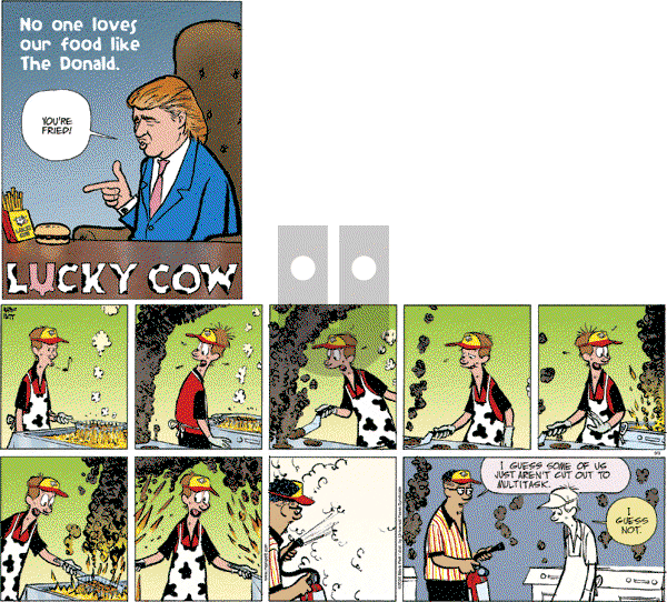 Lucky Cow on Sunday September 3, 2006 Comic Strip