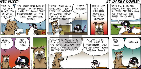 Get Fuzzy - Sunday December 10, 2023 Comic Strip