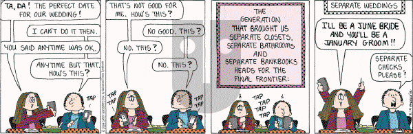 Cathy Classics - Friday March 19, 2004 Comic Strip