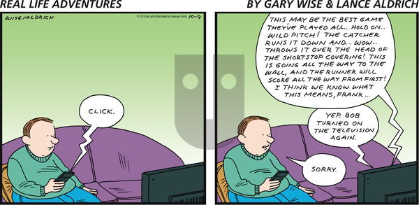 Real Life Adventures on Sunday October 9, 2016 Comic Strip