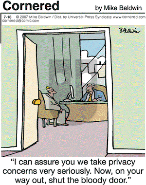 Cornered on Wednesday July 18, 2007 Comic Strip