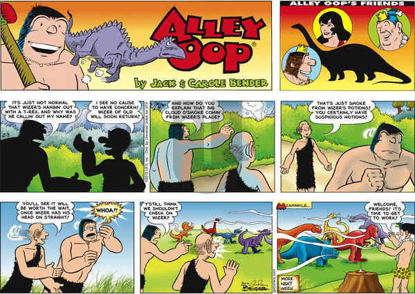 Alley Oop on Sunday February 3, 2013 Comic Strip