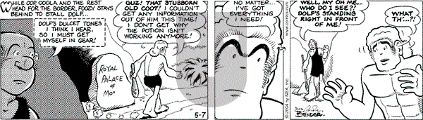 Alley Oop on Friday May 7, 2004 Comic Strip