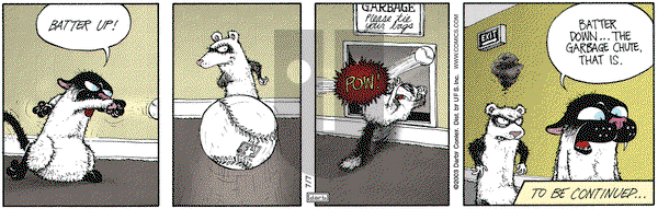 Get Fuzzy on Monday July 7, 2003 Comic Strip