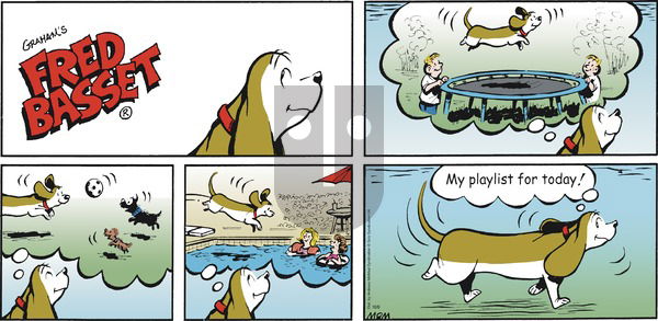 Fred Basset on Sunday October 6, 2019 Comic Strip