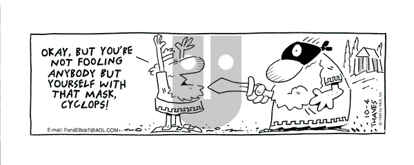 Frank and Ernest on Tuesday October 4, 1994 Comic Strip