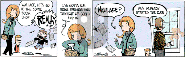 Wallace the Brave - Monday January 25, 2016 Comic Strip