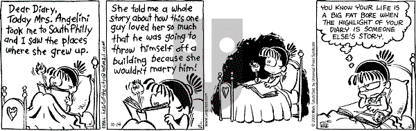 Heart of the City - Saturday October 14, 2000 Comic Strip