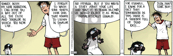 Get Fuzzy on Wednesday January 15, 2014 Comic Strip