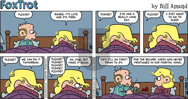 FoxTrot on Sunday July 8, 2018 Comic Strip