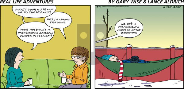 Real Life Adventures on Sunday March 4, 2018 Comic Strip