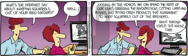 The Buckets on Tuesday March 9, 2021 Comic Strip