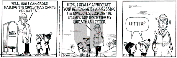 Grand Avenue on Monday December 18, 2006 Comic Strip