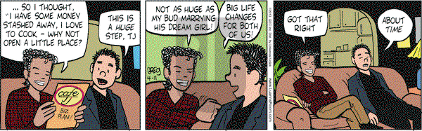 Luann on Thursday April 11, 2013 Comic Strip