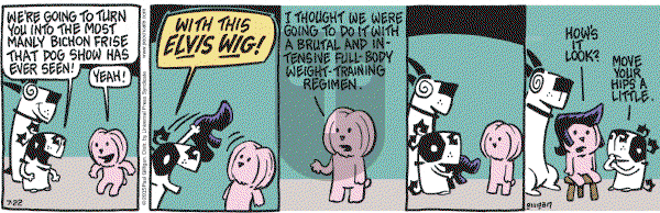 Pooch Cafe on Friday July 22, 2005 Comic Strip