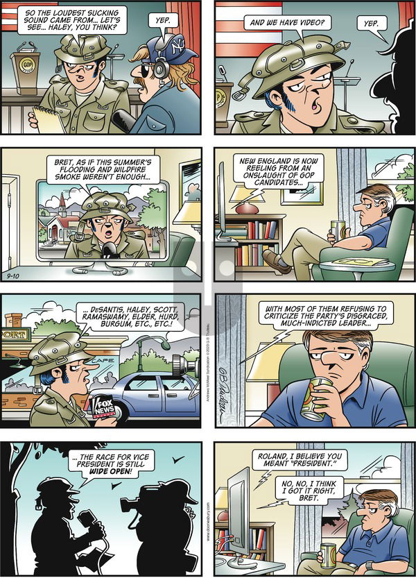 Doonesbury - Sunday September 10, 2023 Comic Strip