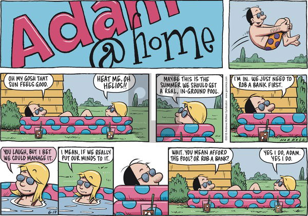 Adam@Home on Sunday June 17, 2018 Comic Strip