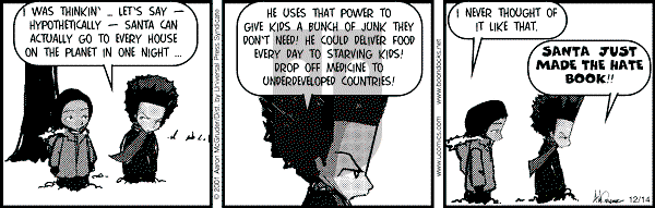 The Boondocks on Friday July 17, 2009 Comic Strip