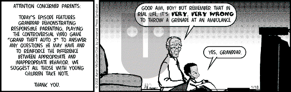 The Boondocks on Friday August 21, 2009 Comic Strip