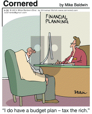 Cornered on Saturday April 26, 2014 Comic Strip