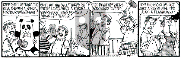 Monty on Thursday August 4, 2005 Comic Strip