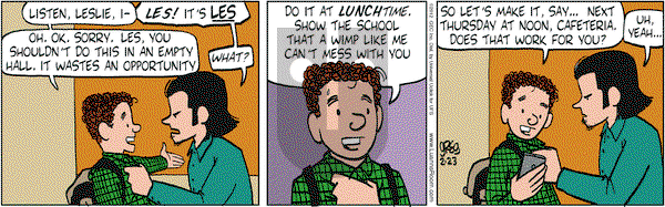 Luann - Thursday February 23, 2012 Comic Strip