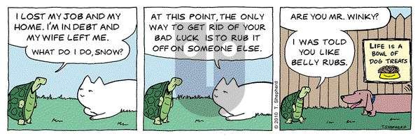 Snow Sez - Friday March 17, 2017 Comic Strip