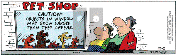 Frank and Ernest on Saturday October 25, 2003 Comic Strip
