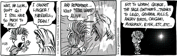 Heart of the City on Friday November 23, 2012 Comic Strip