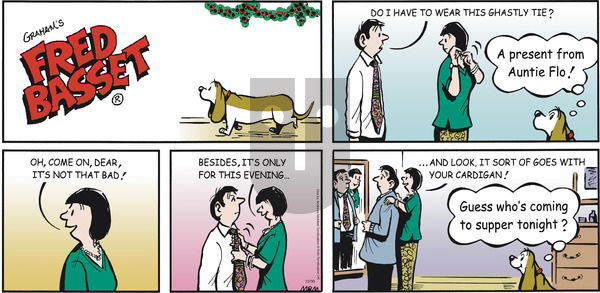 Fred Basset on Sunday December 30, 2018 Comic Strip