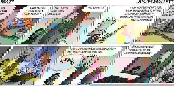 Frazz on Sunday September 19, 2004 Comic Strip