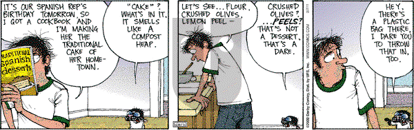 Get Fuzzy on Monday February 7, 2011 Comic Strip