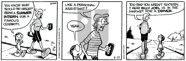 Grand Avenue on Monday June 28, 2004 Comic Strip