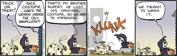 DeFlocked on Tuesday October 28, 2008 Comic Strip