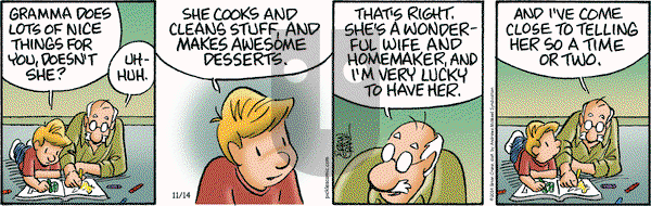 Pickles - Thursday November 14, 2024 Comic Strip