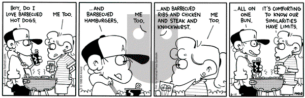 FoxTrot on Thursday June 11, 1998 Comic Strip