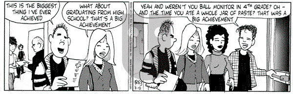 Luann on Tuesday March 12, 2002 Comic Strip