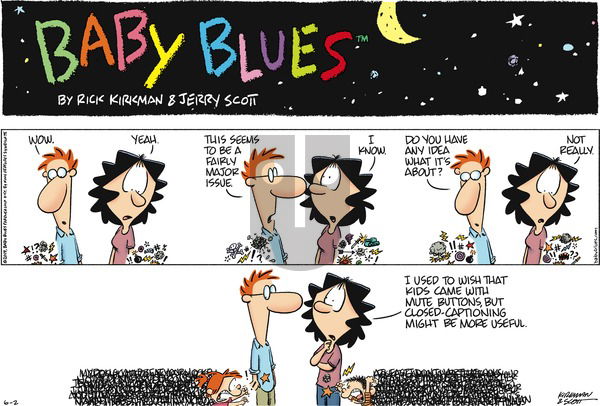 Baby Blues on Sunday June 2, 2019 Comic Strip