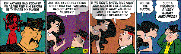 Rip Haywire on Wednesday July 2, 2014 Comic Strip