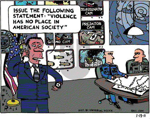 Ted Rall on Saturday January 15, 2011 Comic Strip