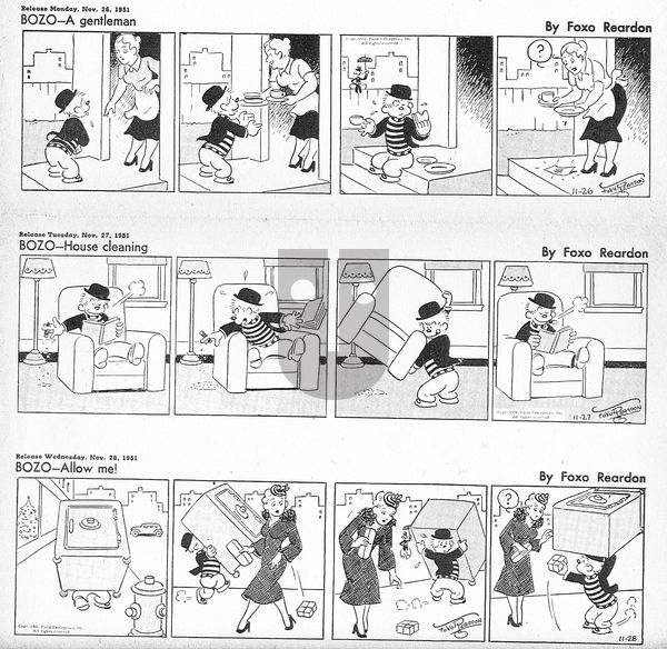 Bozo on Tuesday January 7, 2025 Comic Strip