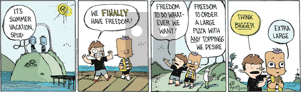 Wallace the Brave on Tuesday June 25, 2019 Comic Strip