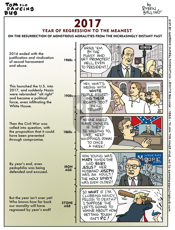 Tom the Dancing Bug on Friday November 17, 2017 Comic Strip