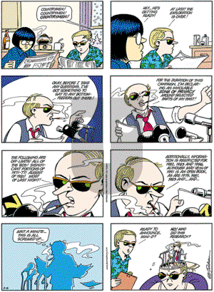 Doonesbury - Sunday February 6, 2000 Comic Strip
