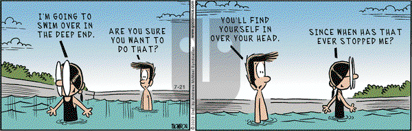 Grand Avenue on Friday July 21, 2023 Comic Strip