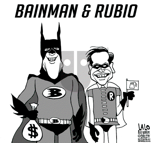 Lalo Alcaraz on Tuesday April 24, 2012 Comic Strip