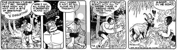 Alley Oop on Tuesday July 8, 1947 Comic Strip