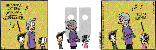 Grand Avenue on Friday December 12, 2014 Comic Strip