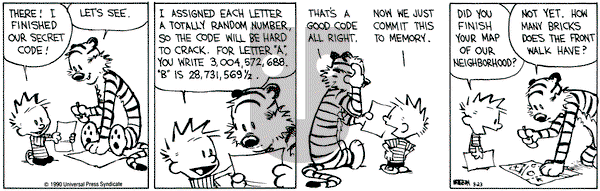 Calvin and Hobbes on Thursday August 23, 1990 Comic Strip